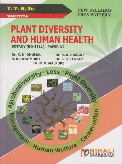 PLANT DIVERSITY AND HUMAN HEALTH : Botany (BO-3511) Paper-11 (Third Year TY BSc Semester 5)