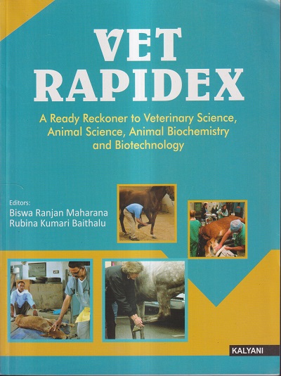 VET RAPIDEX | BISWA RANJAN MAHARANA, RUBINA KUMARI BAITHALU | Kalyani Publishers