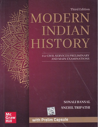 MODERN INDIAN HISTORY | SONALI BANSAL, SNEHIL TRIPATHI | McGraw Hill