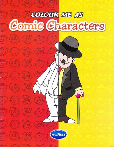 COLOUR ME AS – COMIC CHARACTERS | Navneet Education Limited