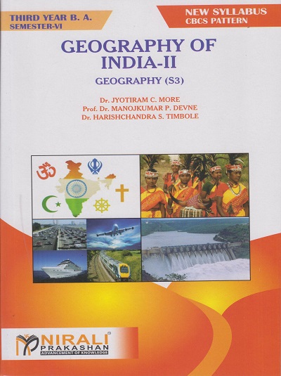 GEOGRAPHY OF INDIA-2: Geography (S3) (Third Year TY BA Semester 6)