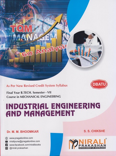 INDUSTRIAL ENGINEERING AND MANAGEMENT - DBATU - Final Year BTech in Mechanical Engineering - Semester 7