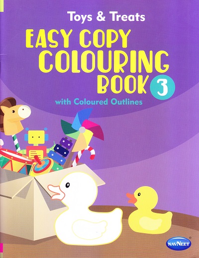 Easy Copy Colouring Book - 3 | Navneet Education Limited