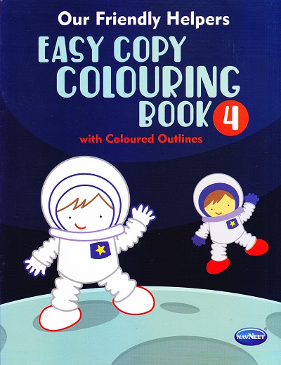 Easy Copy Colouring Book - 4 | Navneet Education Limited