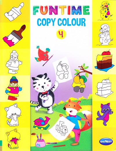 FUNTIME COPY COLOUR BOOK-4 | Navneet Education Limited