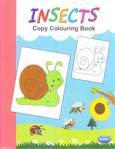 INSECTS COPY COLOURING BOOK | Navneet Education Limited