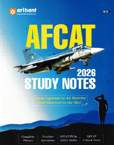 AFCAT 2026 STUDY NOTES | Arihant Publication