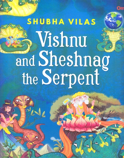 Vehicles of Gods : Vishnu and Sheshnag and the Serpent | Om Books International
