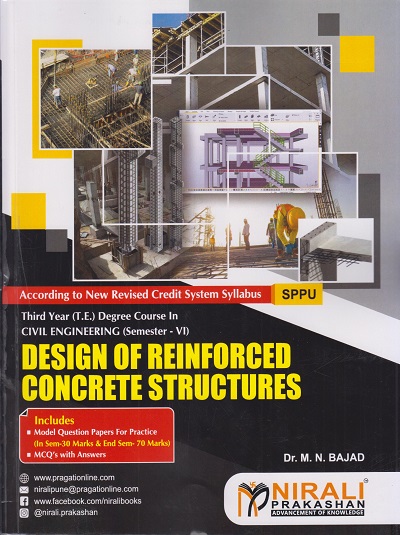 DESIGN OF REINFORCED CONCRETE STRUCTURES (Third Year TE Degree Civil Engineering Semester 6)