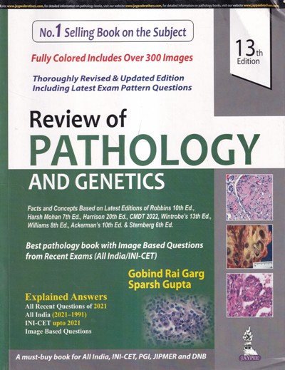 REVIEW OF PATHOLOGY AND GENETICS | GOBIND RAI GARG, SPARSH GUPTA | Jaypee