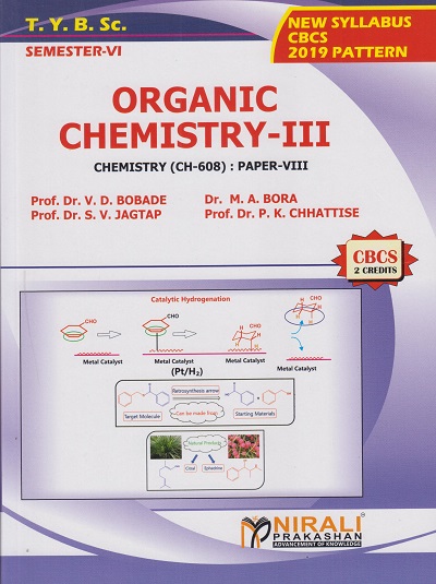ORGANIC CHEMISTRY-3: Chemistry (CH-608) Paper 8