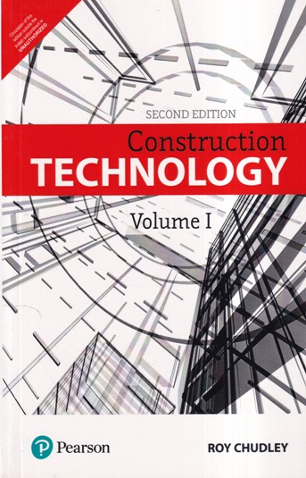 CONSTRUCTION TECHNOLOGY Volume 1 | PEARSON