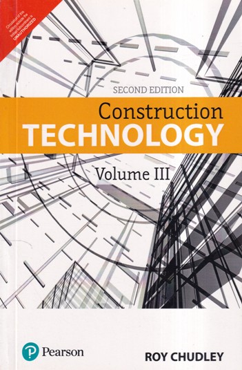 CONSTRUCTION TECHNOLOGY Volume 3 | PEARSON