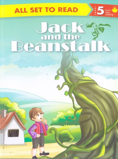 All set to Read: Level 5: Can't Stop Reading : Jack and the beanstalk | Om Books International
