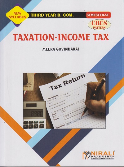 TAXATION-INCOME TAX (Third Year B.Com Semester 6)