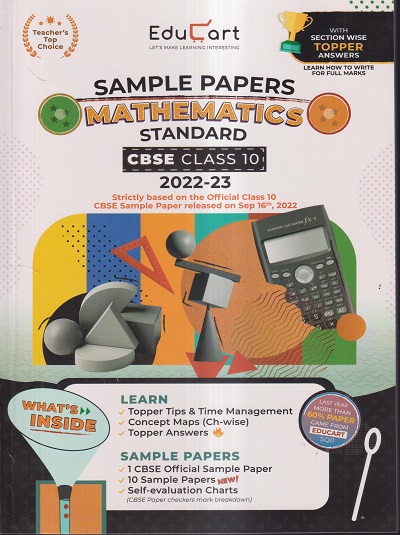 SAMPLE PAPERS CBSE CLASS- 10 MATHEMATICS STANDARD 2022-23 | EDUCART