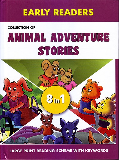 Early Readers Collection of Animal Adventure Stories 8 in 1 | Shree Book Centre