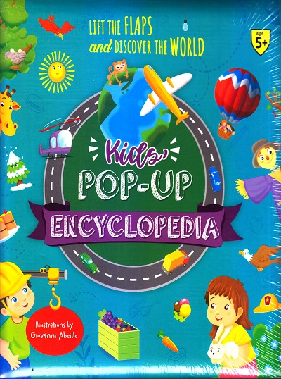 Lift The Flaps and Discover The World Kid's Pop-Up Encyclopedia | Shree Book Centre