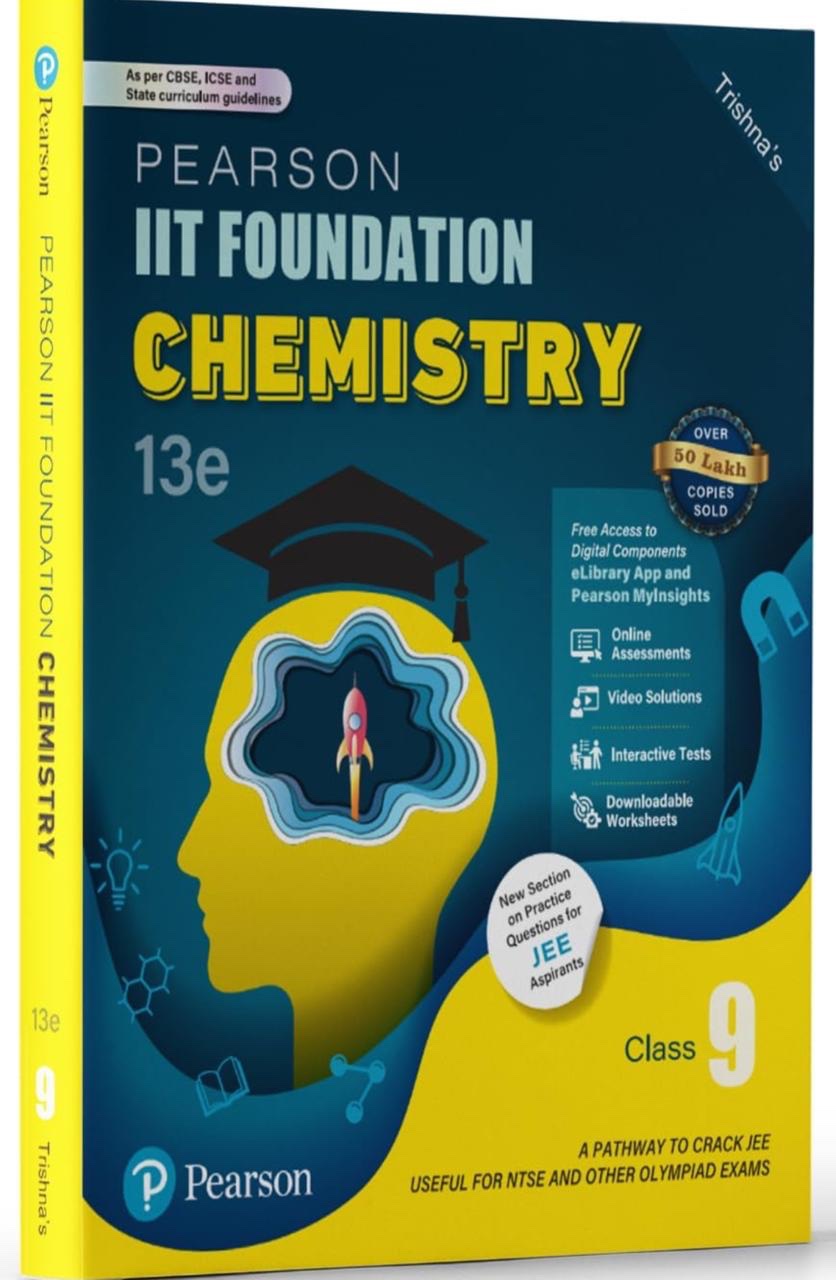 PEARSON IIT FOUNDATION CHEMISTRY 2025 CLASS 9th | PEARSON