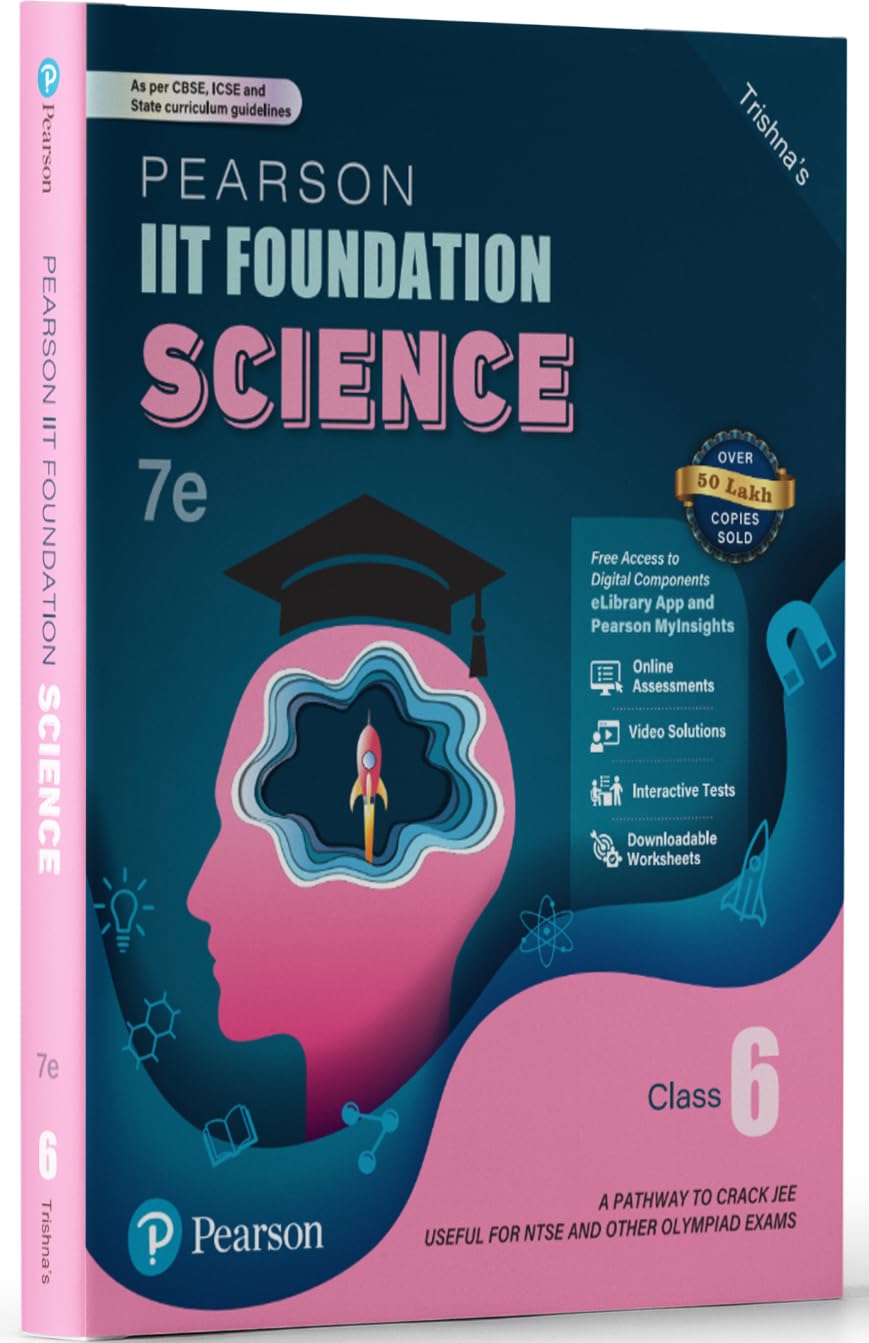 PEARSON IIT FOUNDATION SCIENCE 2025 CLASS 6th | PEARSON
