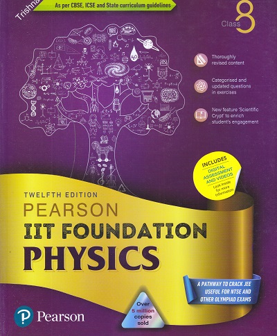 PEARSON IIT FOUNDATION PHYSICS 2024 CLASS-8 | PEARSON