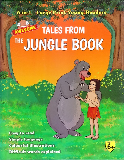 Awesome Tales from The Jungle Book (6 in 1) | Shree Book Centre
