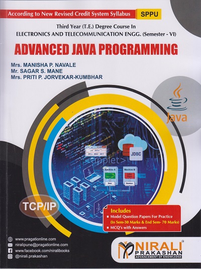 ADVANCED JAVA PROGRAMMING (Third Year (TE) Degree E&TC Engg. Semester 6)