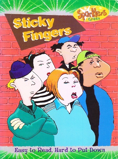 Sparklers Green Sticky Fingers | Shree Book Centre
