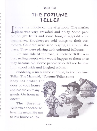 Timeless Aesop's Fables The Fortune Teller and Other Stories (60 Stories) | Shree Book Centre