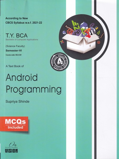 A TEXT BOOK OF ANDROID PROGRAMMING | VISION