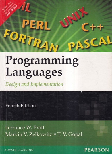 PROGRAMMING LANGUAGES | PEARSON