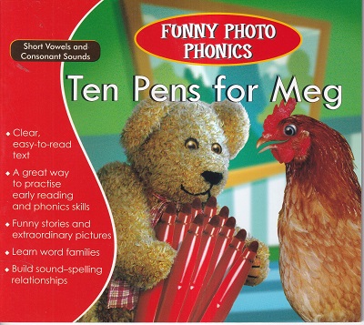 Funny Photo Phonics Ten Pens for Meg | Shree Book Centre