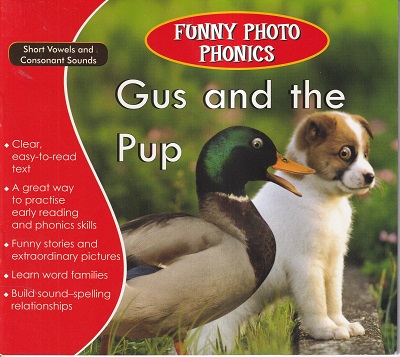 Funny Photo Phonics Gus and the Pup | Shree Book Centre