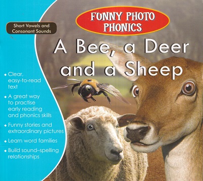 Funny Photo Phonics A Bee, a Deer and a Sheep | Shree Book Centre