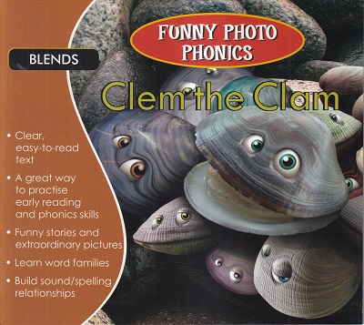 Funny Photo Phonics Clem the Clam | Shree Book Centre