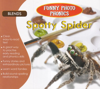 Funny Photo Phonics Spotty Spider | Shree Book Centre