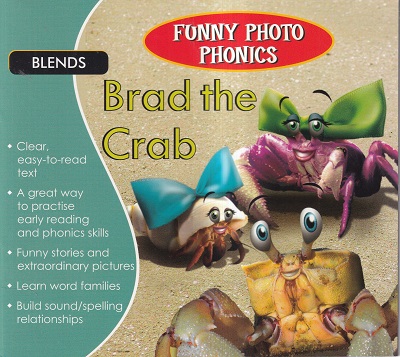 Funny Photo Phonics Brad the Crab | Shree Book Centre