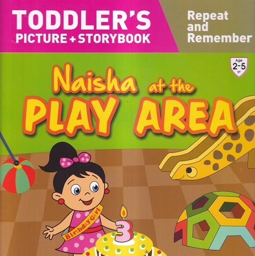 Naisha at the Play Area | Shree Book Centre