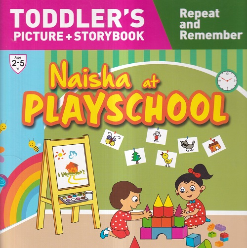 Naisha at Playschool | Shree Book Centre