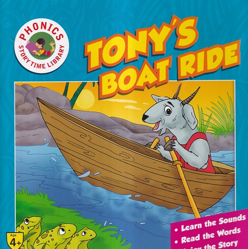 Story Time Library Phonics Tony's Boat Ride | Shree Book Centre