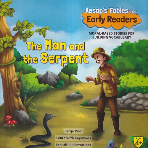 Aesop's Fables for Early Readers The Man and the Serpent | Shree Book Centre