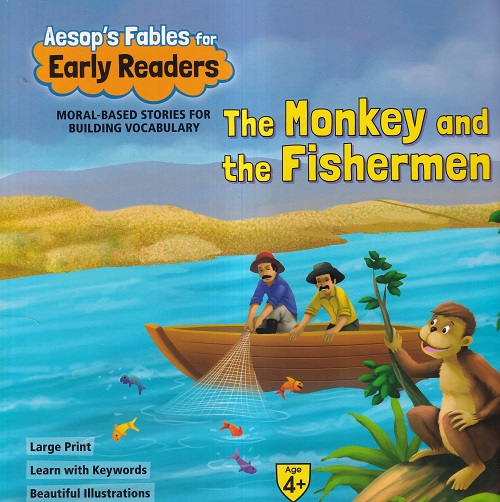 Aesop's Fables for Early Readers The Monkey and the Fishermen | Shree Book Centre