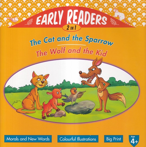 The Cat and the Sparrow/The Wolf and the Kid | Shree Book Centre