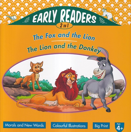 The Fox and the Lion/The Lion and the Donkey | Shree Book Centre