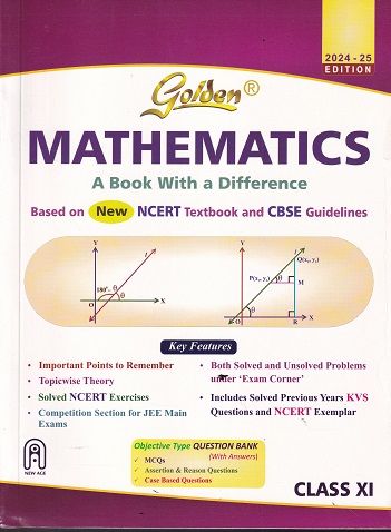 GOLDEN MATHEMATICS (A BOOK WITH A DIFFERENCE) CBSE CLASS 9th | NEW AGE