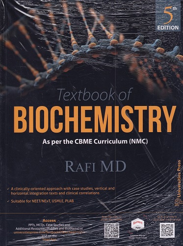 TEXTBOOK OF BIOCHEMISTRY | RAFI MD | Universities Press
