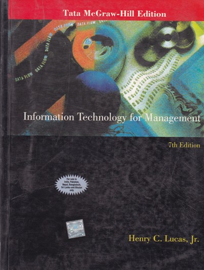 INFORMATION TECHNOLOGY FOR MANAGEMENT | MC GRAW HILL