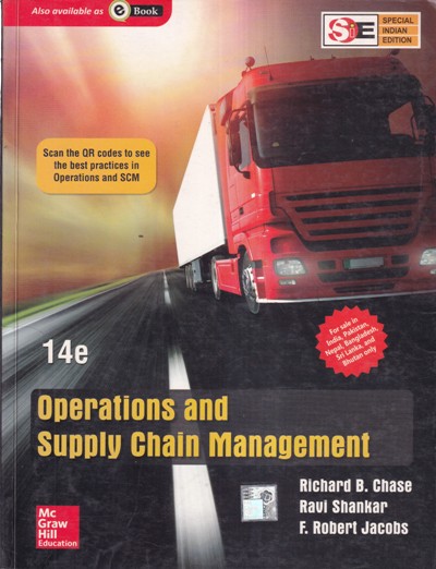 OPERATIONS AND SUPPLY CHAIN MANAGEMENT | MC GRAW HILL