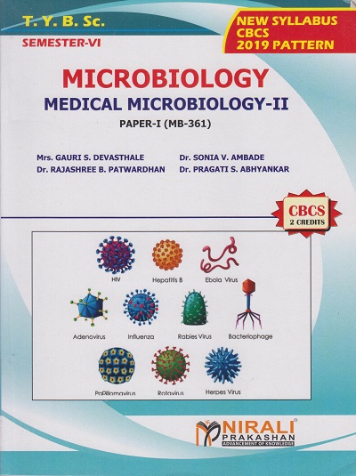 MICROBIOLOGY: MEDICAL MICROBIOLOGY-2: Paper 1 (MB-361) (Third Year TY BSc Semester 6)