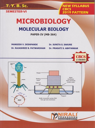 MICROBIOLOGY: MOLECULAR BIOLOGY: Paper 4 (MB-364) (Third Year TY BSc Semester 6)